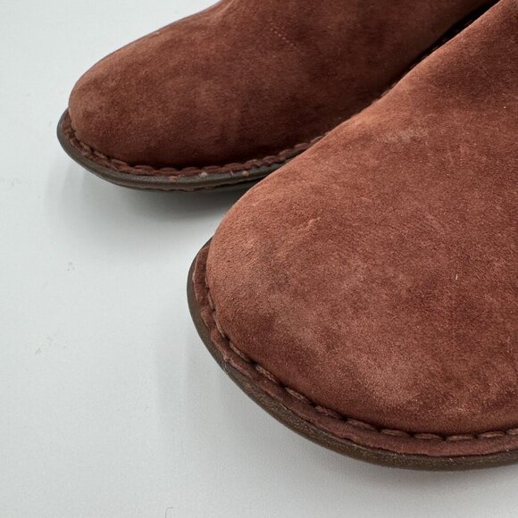 UGG Women 9 Neevah Brown Suede Sheepskin Lined Boots Cold Winter 1003421 - Picture 8 of 12